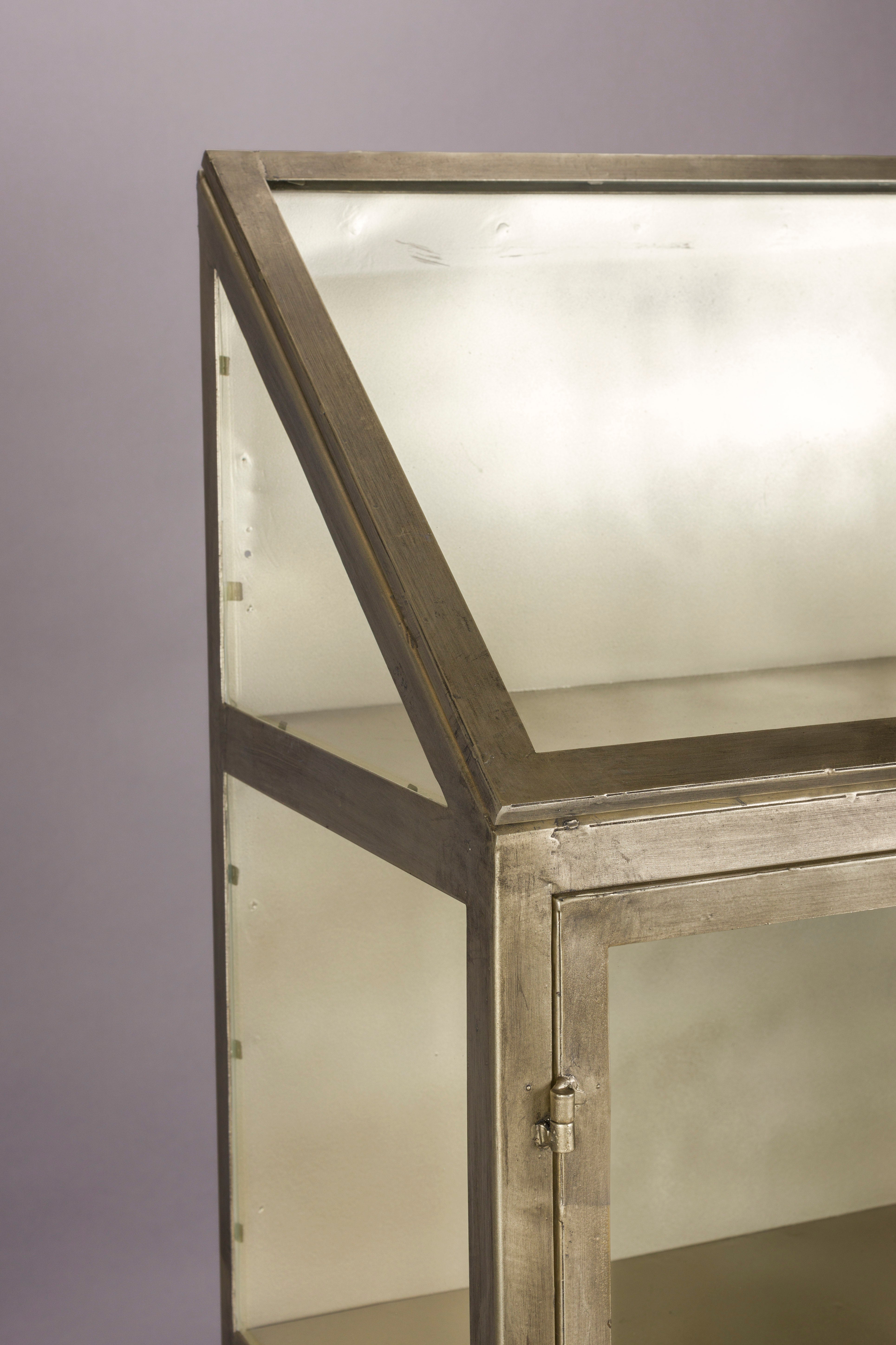 Dutchbone Monviso Gold & Glass Display Cabinet